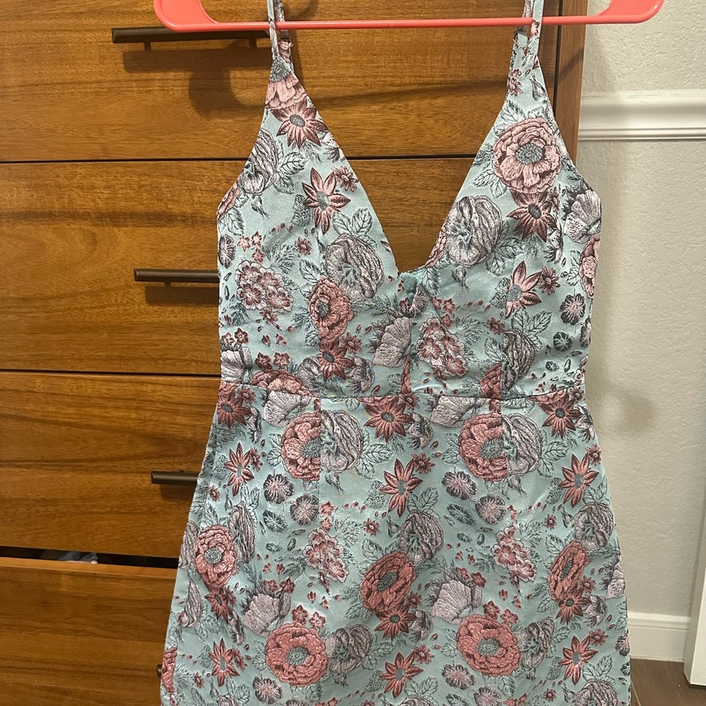 Hello Molly Mint Floral Dress